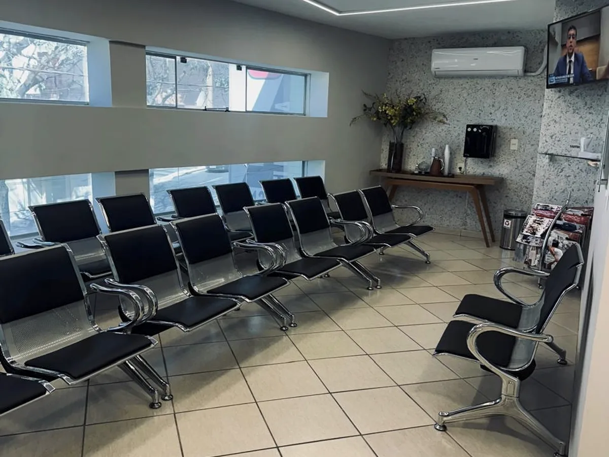 Sala de espera da Clínica Checkup